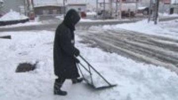 山沿い中心に雪景色　魚沼市守門で20センチ超の積雪　ホームセンターには除雪用品の特設コーナーも 《新潟》