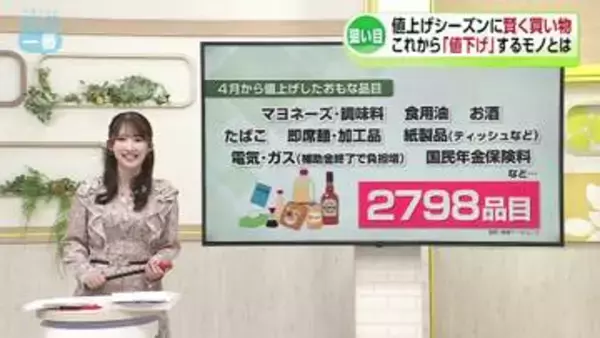 4月は様々なものが値上がり　この値上げ時期に“値下げ”が期待される家電!?その理由とは《新潟》