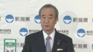 【速報】新潟・花角知事が3選出馬を表明 対抗馬は擁立は不透明