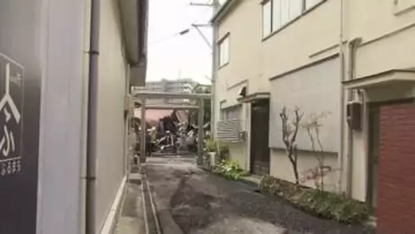 新潟市の中心部で愛宕神社など数軒が燃える火事　90代女性がケガ