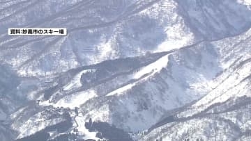コース外での遭難相次ぐ　中国籍の親子を含むあわせて3人が救助　妙高市のスキー場《新潟》
