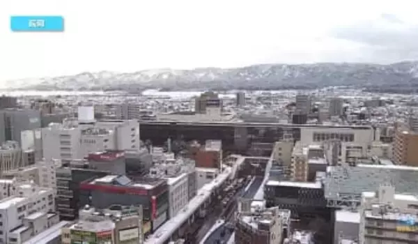 【3か月予報】2月はほぼ平年並み 3、4月は気温高い見込み《新潟》