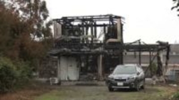 【続報】木造2階建ての会社の寮が全焼　焼け跡から1人の遺体　寮に住む50代男性と連絡とれず《新潟・阿賀野市》