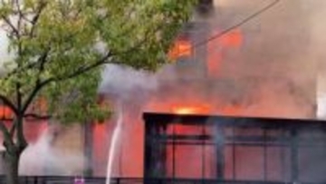 【続報】新発田市の住宅1棟が全焼　隣接する事業所などに延焼　住人の女性がケガ《新潟》