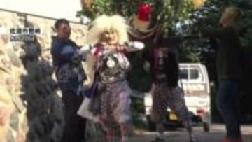 佐渡に離島留学の卒業生が鬼太鼓の舞い披露　卒業後も五泉市から稽古に通う 《新潟》