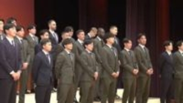 アルビレックス新潟　激励会に1300人のサポーター集まる　船越監督「J1昇格へ再チャレンジ」《新潟》