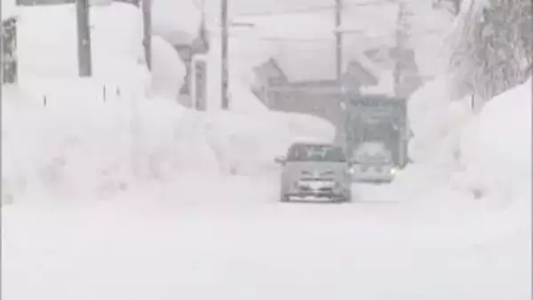 30日にかけ上越・中越の山沿いを中心に大雪　交通障害などに注意・警戒 《新潟》
