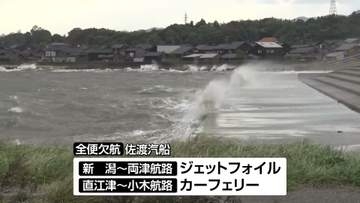 海上中心に強風　高波に注意・警戒　暴風警報は解除《新潟》