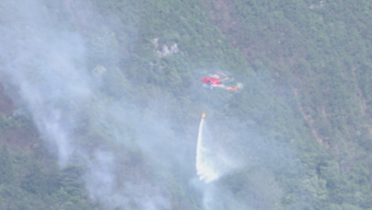 魚沼市のスキー場跡地で火災　消火活動中も鎮火の目途立たず　22市町村には「林野火災注意報」発令中《新潟》