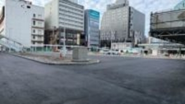 【変わる新潟駅】駅前広場の新タクシープール　2月2日供用開始へ