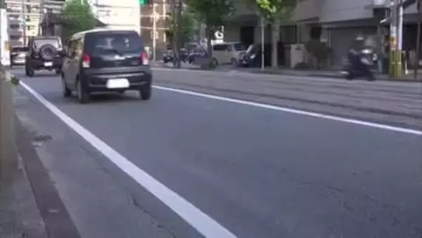 熊本市中央区の市道で路線バスが普通乗用車に追突　乗客など１３人けが