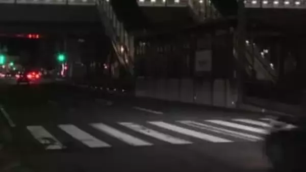 熊本市中央区の通称・電車通りで歩行者がタクシーにはねられ意識不明の重体【熊本発】