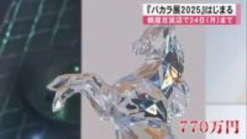 高級クリスタルメーカー『バカラ』の展示販売会【熊本】
