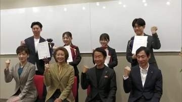 「失敗を恐れずにチャレンジを」　『えがおグループ』の入社セレモニー【熊本】