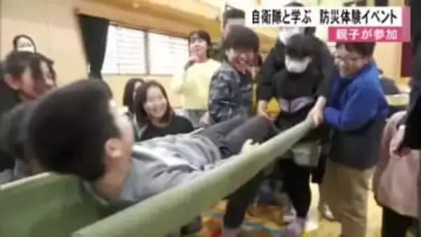 自衛隊員から災害時に役立つ防災知識など学ぶ【熊本】