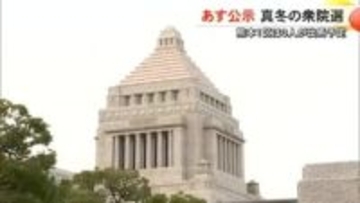 真冬の総選挙２７日公示 県内では１４人立候補へ【熊本】