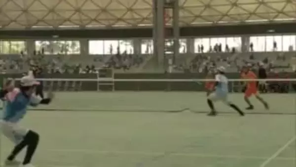 熊本中央ロータリークラブ旗争奪・九州中学生ソフトテニス大会　３２チーム・約２５０人が参加【熊本発】