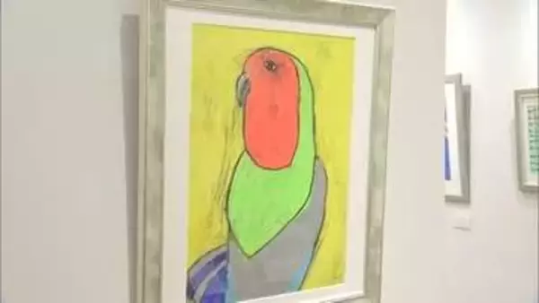 サニーサイドの画家たち展　障害者支援施設の利用者が制作した絵画２４作品展示【熊本】