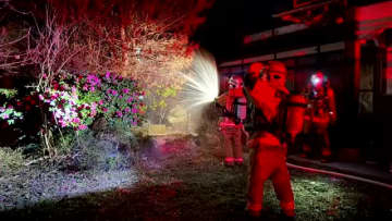 “放火”で無職男(46)を逮捕　「やっていないので分かりません」と否認　連続不審火との関連も捜査　福岡・嘉麻市