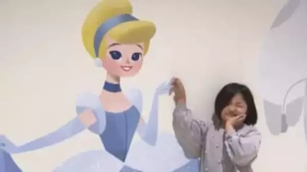 こども病院の壁一面にミッキーやエルサが…ディズニーキャラクターが闘病する子供たちの支えに　専用アプリで動き出す仕掛けも　福岡