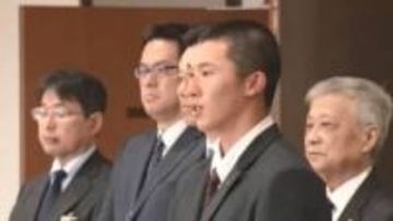 「優勝旗持って帰りたい」センバツ出場の九州国際大付属　知事に活躍誓う　大会4日目の第1試合で神戸国際大付属と対戦　福岡