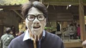 300年以上続く奇習『おしろい祭り』 子どもから大人まで真っ白い顔で五穀豊穣を願う 【福岡発】