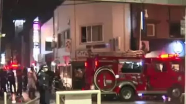 「店から煙が上がっている」　飲食店で火事　現場は商店街近くで一時騒然　福岡・久留米市