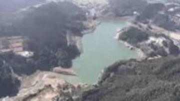 福岡県内のダム貯水率低下　筑後川水系3ダムは44.9％　去年秋以降の少雨が影響　渇水時にも枯れない“神秘の池”も水たまり状態に　県が節水呼びかけ