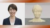 「ネジの次は『顔』 名刺代わりに“顔チョコ”開発 3Dで作った超精工な自分の顔  食べて覚えて！【福岡発】」の画像1
