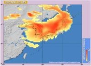 福岡へ黄砂飛来のおそれ　21日未明から22日にかけて　視程10キロ未満の予想　交通への影響など注意呼びかけ　気象台