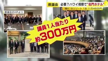 福岡県議会の海外視察　ハワイで1泊11万円超の“名門ホテル”に宿泊　2つの旅行会社から同じホテルを提案　議会事務局「条件をもとに安いホテルから選んだのでは？」