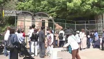 「みどりの日」福岡市動植物園が入園無料　家族連れなどでにぎわう　GW限定でキリンやカバなど8種類の動物に「エサタイム」