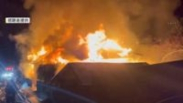 築80年の古民家全焼　未明の通報「ストーブから火が出て・・・」宿泊施設やシェアハウスとして利用　1階の薪ストーブから出火か　宿泊客ら11人が避難　福岡・糸島市