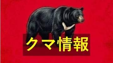 「山の中にいた」　山口市でクマ目撃か　警察が住民に注意呼びかけ