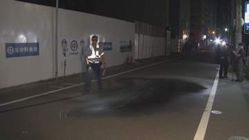 路上に寝ていたか タクシーにはねられ会社員の男性（39）が死亡　タクシーの男性運転手「気づかなかった」 福岡市博多区
