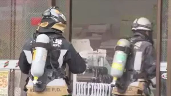 コンビニから「店内で爆発音」の通報　消防が出動中　久留米市中心部の一角　福岡