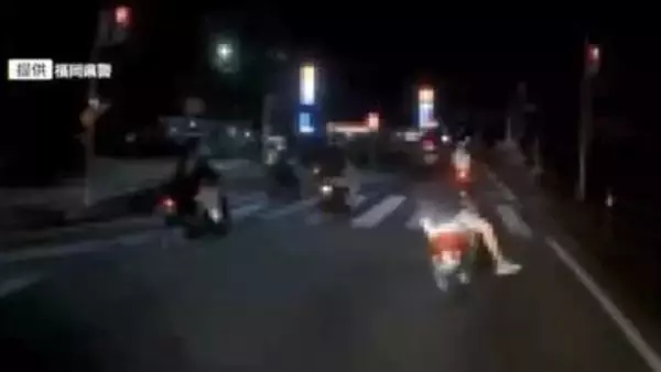 「パトカーに追われて楽しみたかった」原付バイクで“暴走行為”　16～17歳の高校生ら8人を摘発　無免許運転の疑いも　福岡