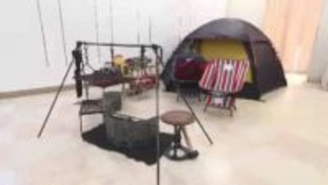 全国の人気キャンプ用品が集結　“ありそうでなかった”アイテムがずらり　カスタムLEDランタンも　岩田屋本店で18日まで　福岡市