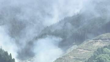 【速報】久留米市の山火事で“飛び火”　上空から複数の熱源を確認　県が対策本部を設置　自衛隊に災害派遣を要請　福岡