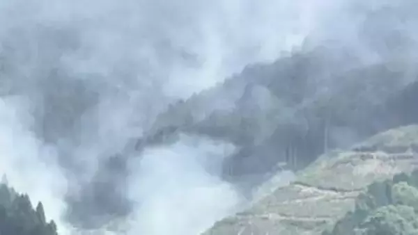 【速報】久留米市の山火事で“飛び火”　上空から複数の熱源を確認　県が対策本部を設置　自衛隊に災害派遣を要請　福岡