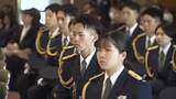 「福岡県警察学校で卒業式　新人警察官が現場の最前線へ「県民の安全安心のために働きたい」　去年4月に採用された66人」の画像1