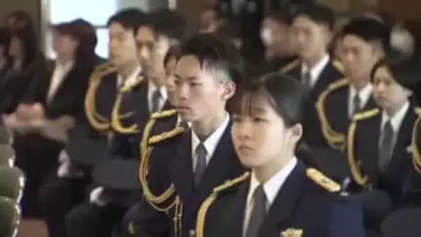 福岡県警察学校で卒業式　新人警察官が現場の最前線へ「県民の安全安心のために働きたい」　去年4月に採用された66人