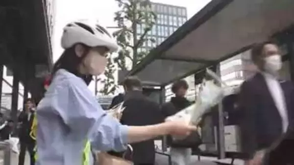 5月は「自転車月間」　警察や郵便局員が安全利用を呼びかけ　県内「青切符」は40件　最多は「一時不停止」　福岡