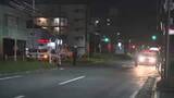 「歩道で倒れていた男性が死亡　ひき逃げ事件として捜査　現場の道路に車のタイヤ痕　福岡・北九州市」の画像1