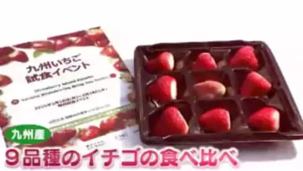 「九州産イチゴの魅力知って」海外からの観光客に熱烈アピール　福岡空港で9品種を食べ比べできるイベント開催