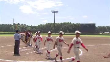 １点差の接戦　氏家中７４年ぶり２回目の優勝　栃木県中学校総合体育大会軟式野球大会