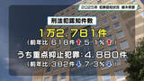 「2025年の刑法犯　約12700件　栃木県」の画像1
