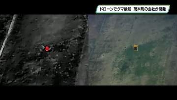 ドローンでクマを検知するソフト　栃木・茂木町の会社が開発「技術で人々の生活・業務を守っていければ」