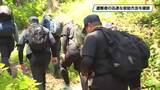 「遭難者の迅速な救助へ　山の遭難事故想定した訓練　茂木町」の画像1