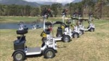一人乗りのカートを１００台導入　那須塩原市のホウライカントリー　プレーヤーの快適性などアップ